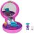 Polly Pocket Clip & Comb Sleepover Compact Playset