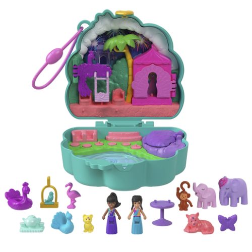 Polly Pocket Peacock Garden Playset