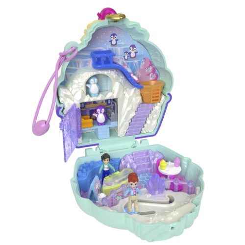 Polly Pocket Snow Sweet Penguin Compact Playset