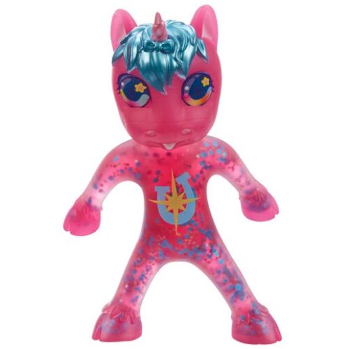 Q-Teez Red Unicorn Stretch Figure