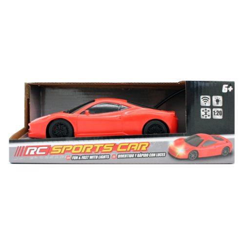 Radio Remote Control Sports Car with Lights (Styles Vary)