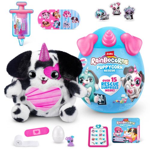 Rainbocorns Puppycorn Rescue Surprise with 12 Surprises by ZURU (Styles Vary)