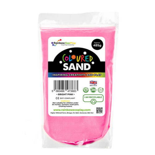 Rainbow Eco Play: Bright Sand Pouch 485G – Pink