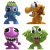 Rainbow Friends Neon Minifigure 4 Pack