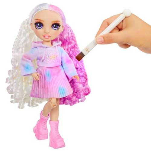 Rainbow High Colour and Create Purple Eyes Watercolour Fashion Doll