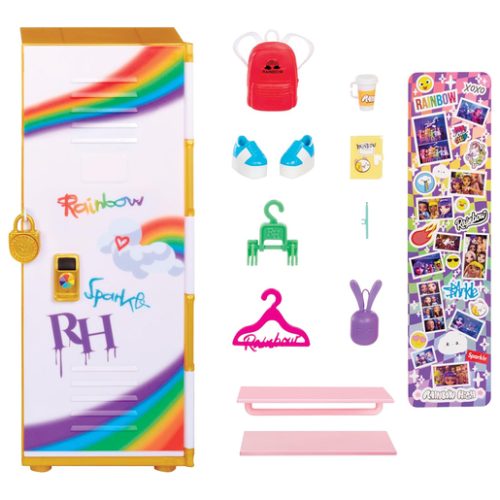 Rainbow High Design and Style Locker Playset