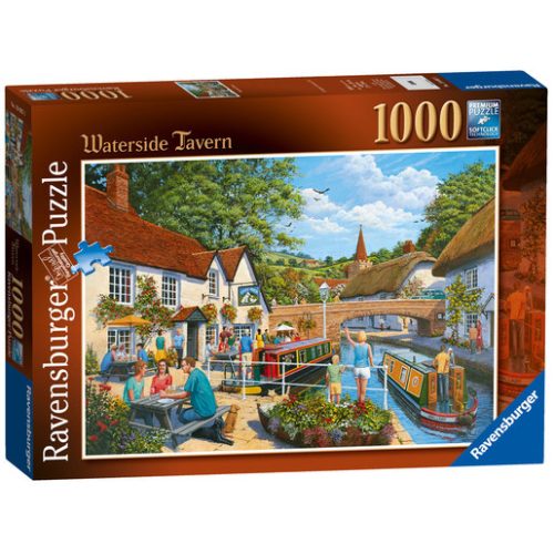 Ravensburger – Waterside Tavern Puzzle – 1000pc