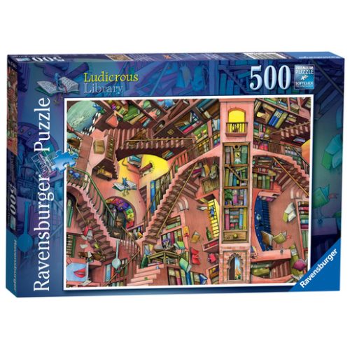 Ravensburger Colin Thompson’s Ludicrous Library 500 Piece Puzzle