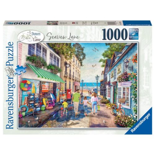 Ravensburger Down The Lane No 3 Seaview Lane 1000 Piece Puzzle