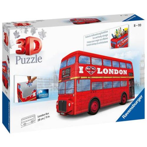 Ravensburger London Bus 3D Jigsaw Puzzle – 216pc