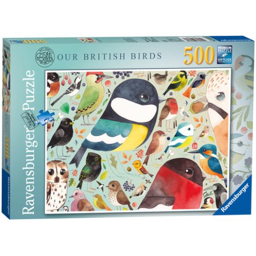 Ravensburger Matt Sewell’s Our British Birds 500 Piece Puzzle