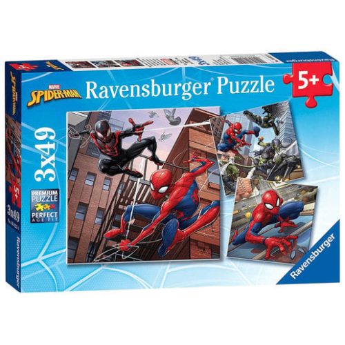 Ravensburger Spider-Man – 3×49 Pieces Puzzle