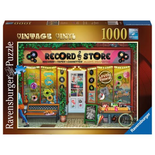 Ravensburger Vintage Vinyl Jigsaw Puzzle 1000 Pieces