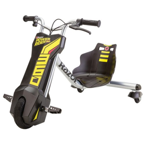 Razor PowerRider Black 12V Electric 360 Ride On Trike