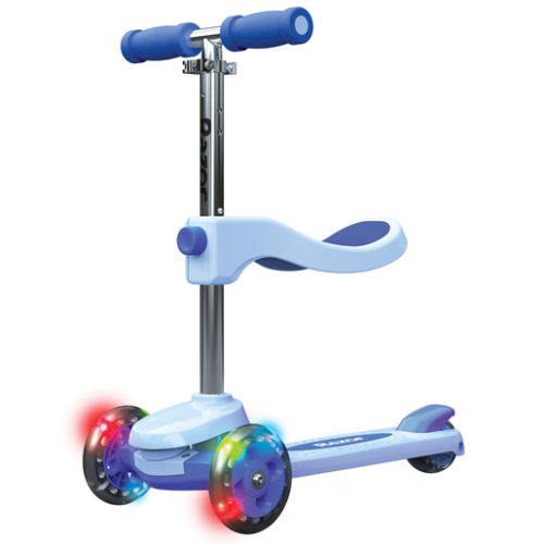 Razor Rollie Blue Light Up 3 Wheeled Scooter