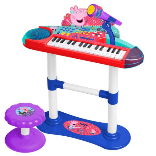 Reig Peppa Pig Keyboard with Microphone and Stand