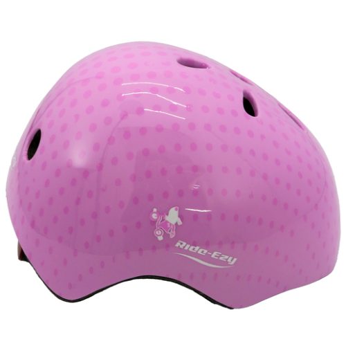 Ride-ezy Hector Blossom Pink Light Up 48-53cm Safety Helmet