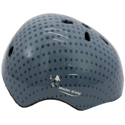Ride-ezy Hector Thunder Cloud Grey Light Up 48-53cm Safety Helmet