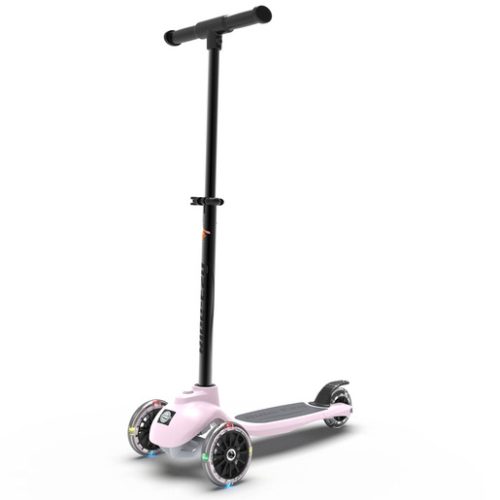 Ride-ezy Kick Blossom Pink 3 Wheeled Light Up Scooter