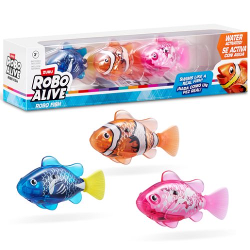 Robo Alive Robo Fish Electronic Pet 3 Pack