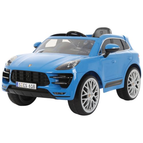 Rollplay Porsche Macan 12V Blue Electric Ride On Car