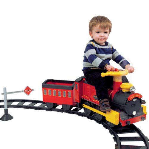 Rollplay Steam Train & Track 6V Electric Ride On