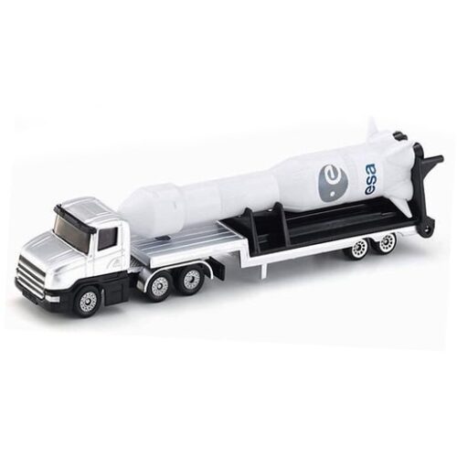 Siku Diecast Low Loader with Rocket 1614
