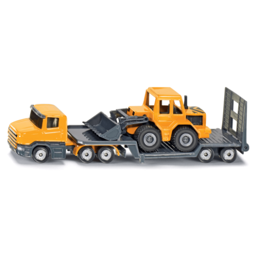 Siku Low Loader Truck with Front Loader Vehicle 1616
