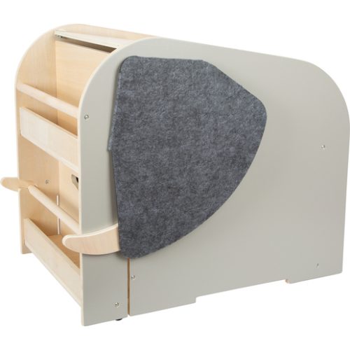 Small Foot Wooden Elephant Toy Box with Seat