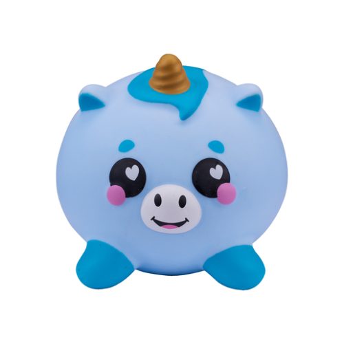 Smooshzees Luvzeez Boltz the Blue Unicorn 11cm Stretchy Soft Toy