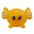 Smooshzees Luvzeez Sonny the Yellow Axolotl 11cm Stretchy Soft Toy