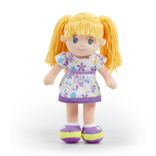 Snuggle Buddies 40cm Rag Doll – Purple