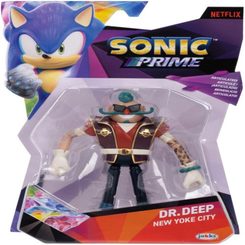 Sonic Prime Doctor Deep 5” Posable Figure