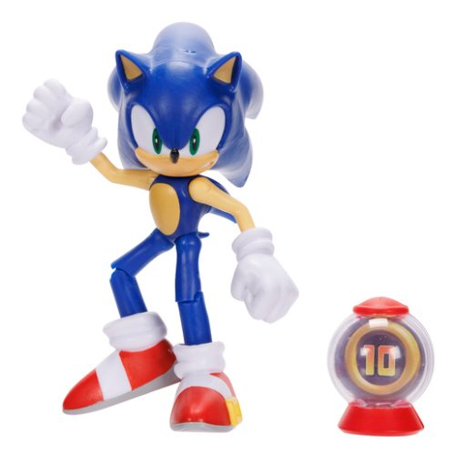 Sonic the Hedgehog – Sonic with Super Ring 10cm Figure