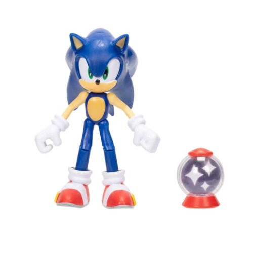 Sonic the Hedgehog  4” Posable Figure with Invincible Item