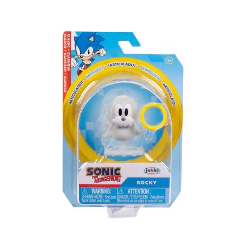 Sonic the Hedgehog Rocky with Ring 2.5” Posable Figure