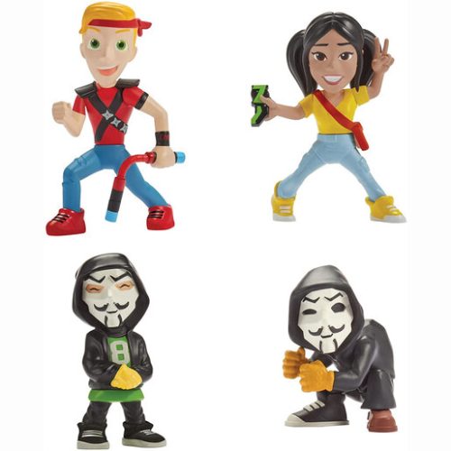 Spy Ninjas 3′ Collectible Figures 4 Pack (Styles Vary)