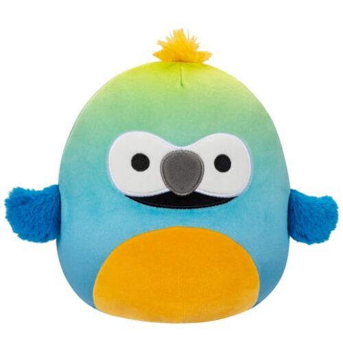 Original Squishmallows 7.5′ Soft Toy – Baptise the Blue and Yellow Macaw