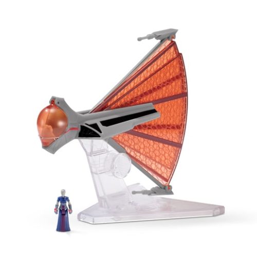 Star Wars Micro Galaxy Squadron – Asajj Ventress’s Ginivex Starfighter Playset