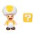 Super Mario – Yellow Toad with Block 10cm Figure