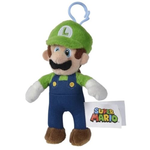 Super Mario 12cm Plush Keychain – Luigi