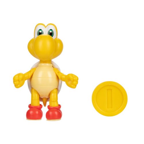 Super Mario 4′ Figure – Red Koopa Troopa with Coin