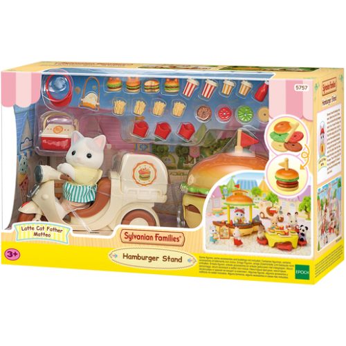 Sylvanian Families Hamburger Stand Playset
