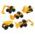 Team Power 16cm Construction Trucks – 5 Pack