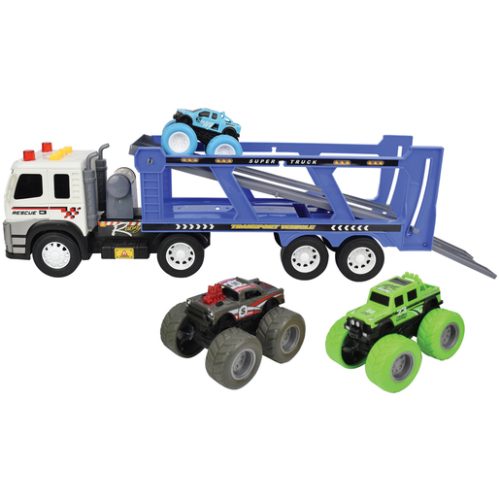Team Power Monster Trucks Transporter Vehicles