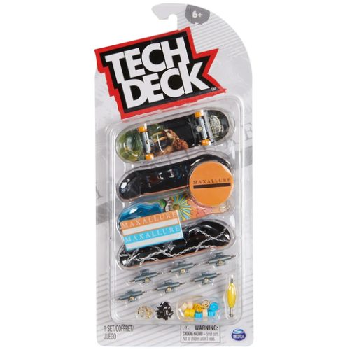 Tech Deck Ultra Deluxe Fingerboard 4 Pack (Styles Vary)