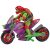 Teenage Mutant Ninja Turtles Purple Dragon Cycle Raphael Playset