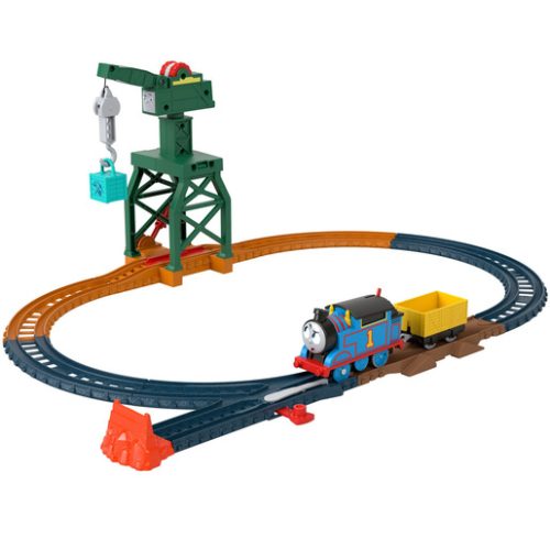 Thomas & Friends Cranky the Crane Cargo Drop Playset