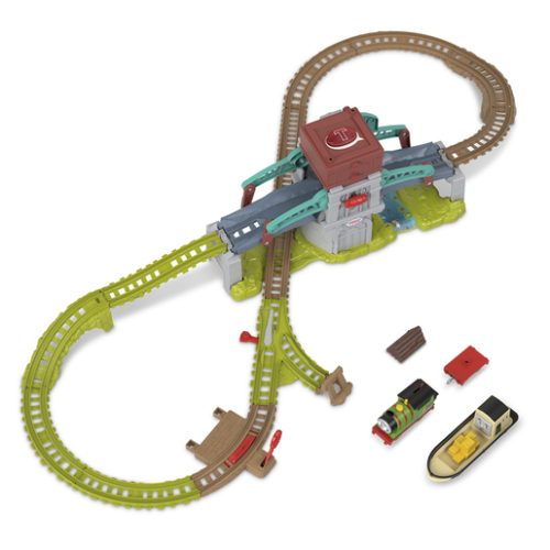 Thomas & Friends Talking Bulstrode & Which-Way Bridge Train Track Playset