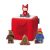 tonies TonieBox with 3 Favourite Books Audio Character Bundle – Red